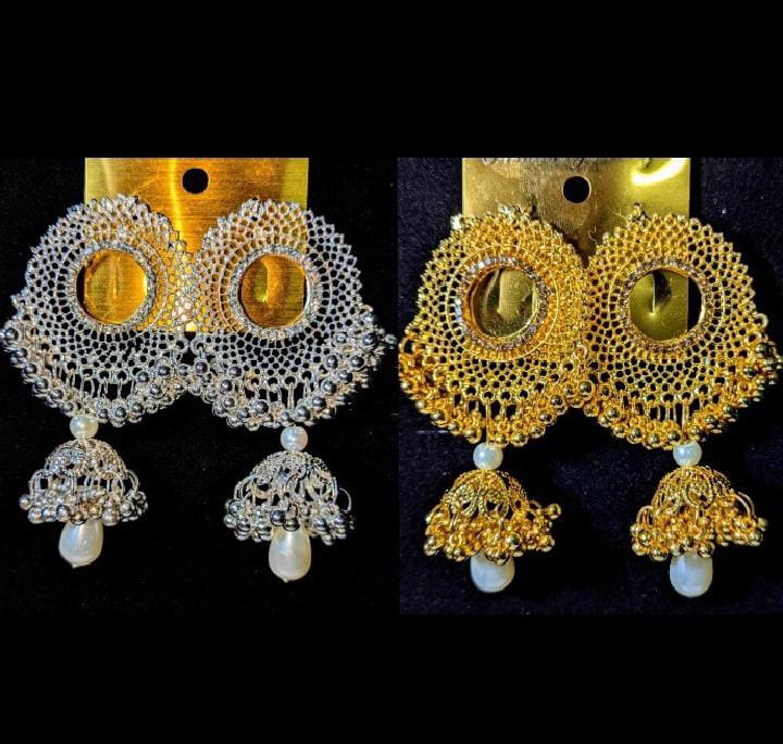 Long Jhumka Earrings for Girls Traditional