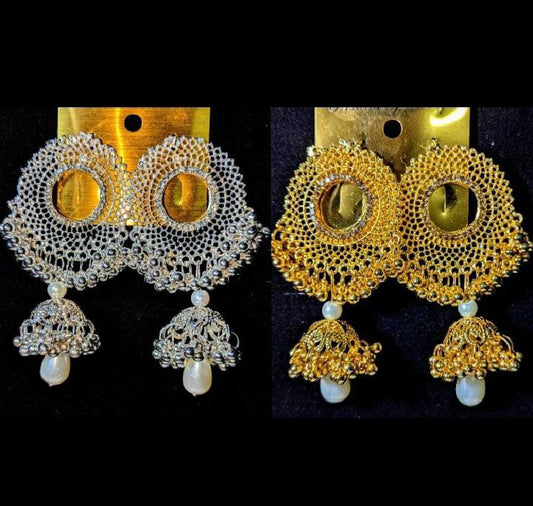 Long Jhumka Earrings for Girls Traditional