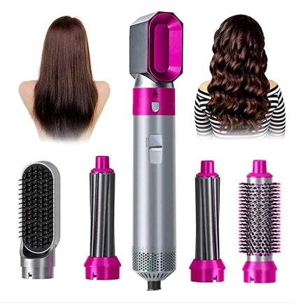 5 in 1 Electric Hair Dryer Brush – Dry, Style Shine in One Tool