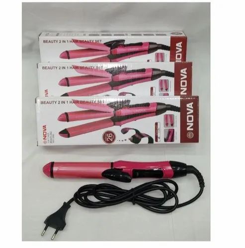 NOVA 2 in 1 Hair Straightener β Curl - Straighten with One Tool