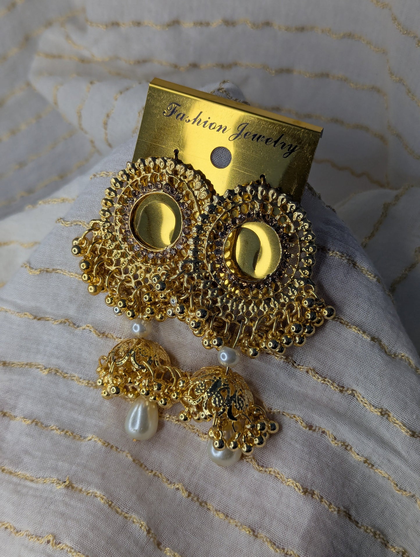 GOLDEN JHUMKA
