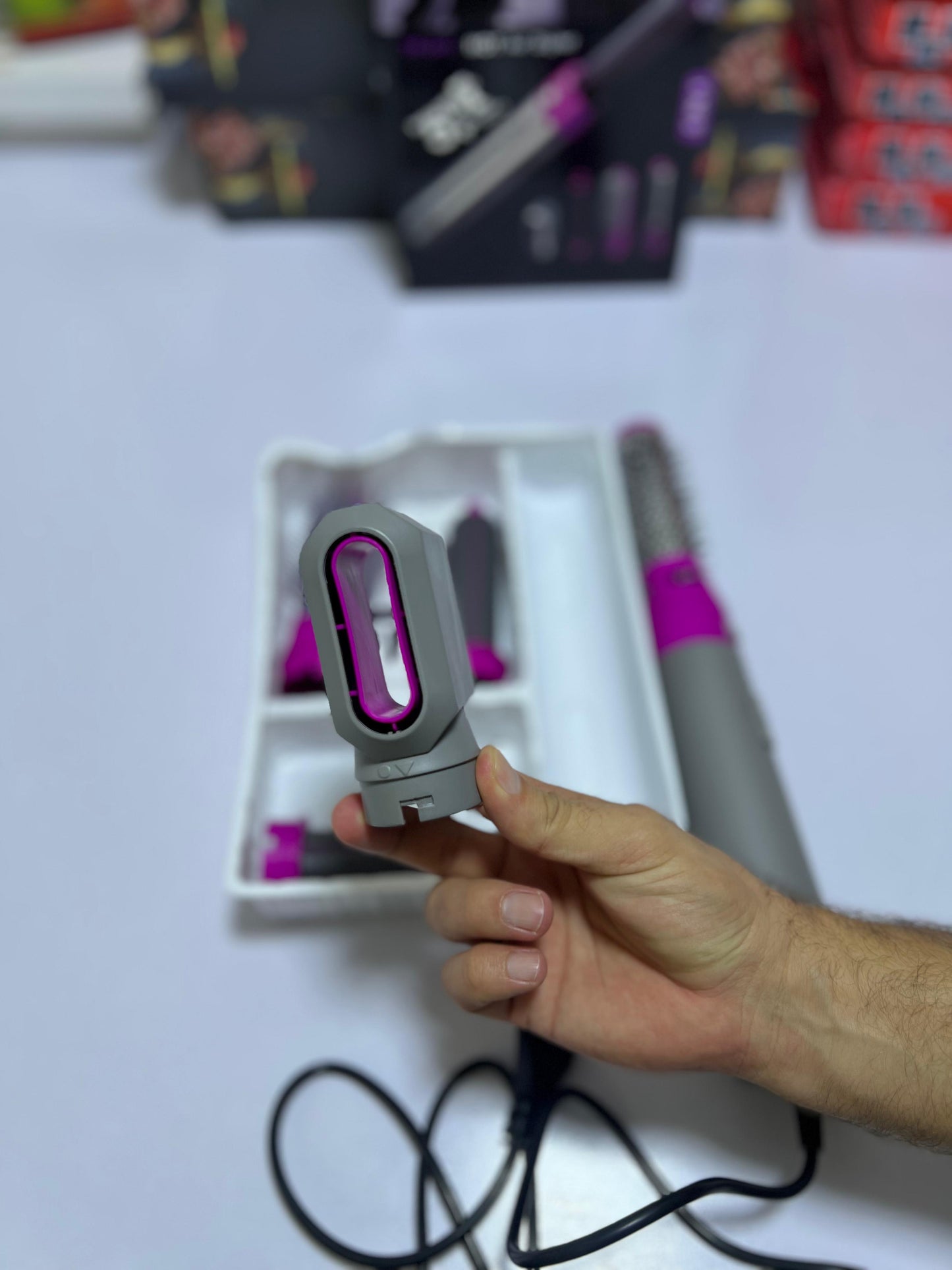 5 in 1 Electric Hair Dryer Brush – Dry, Style Shine in One Tool