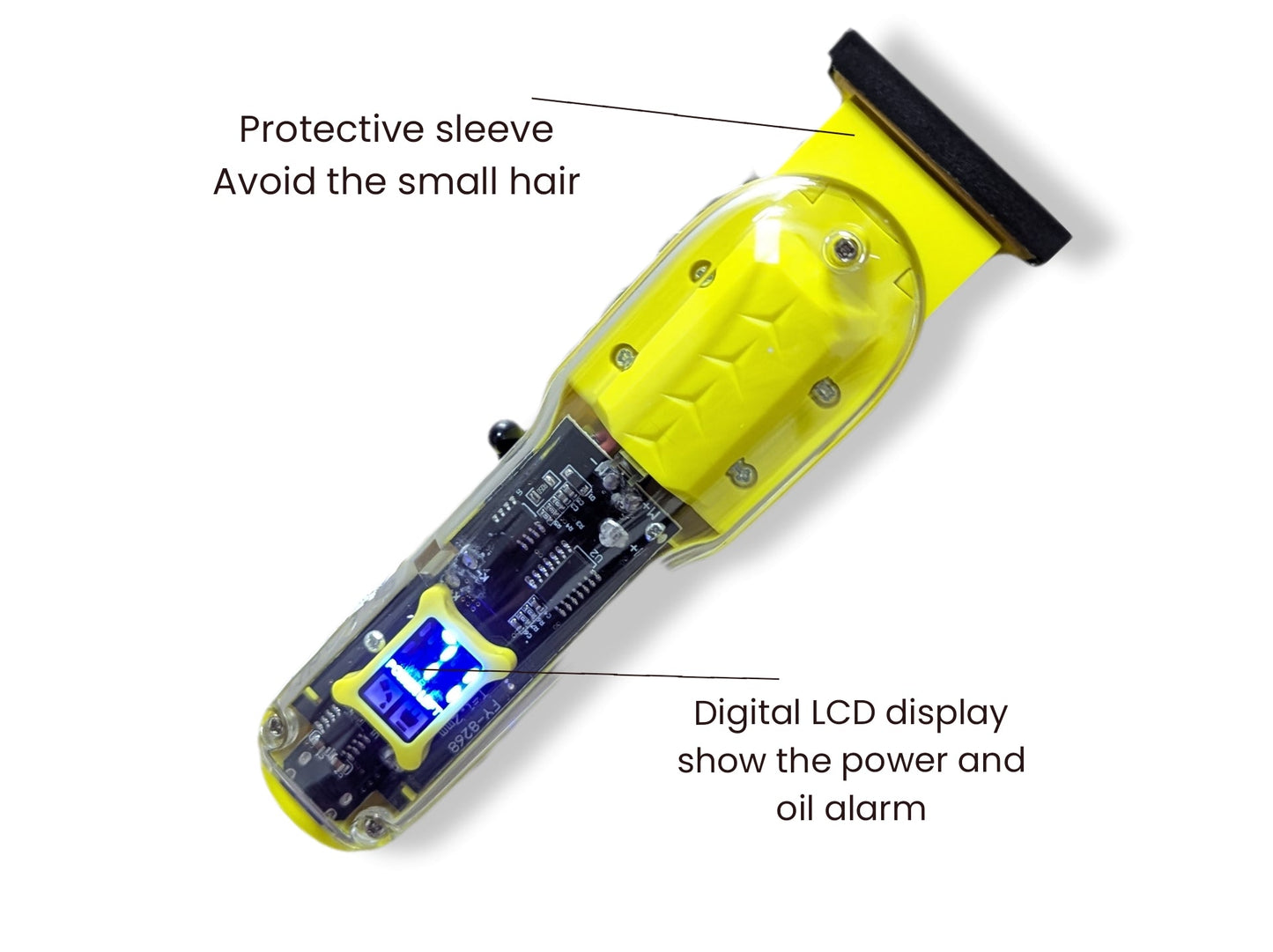 JAWA-814 Hair Trimmer with Digital Display For Men - One year warranty