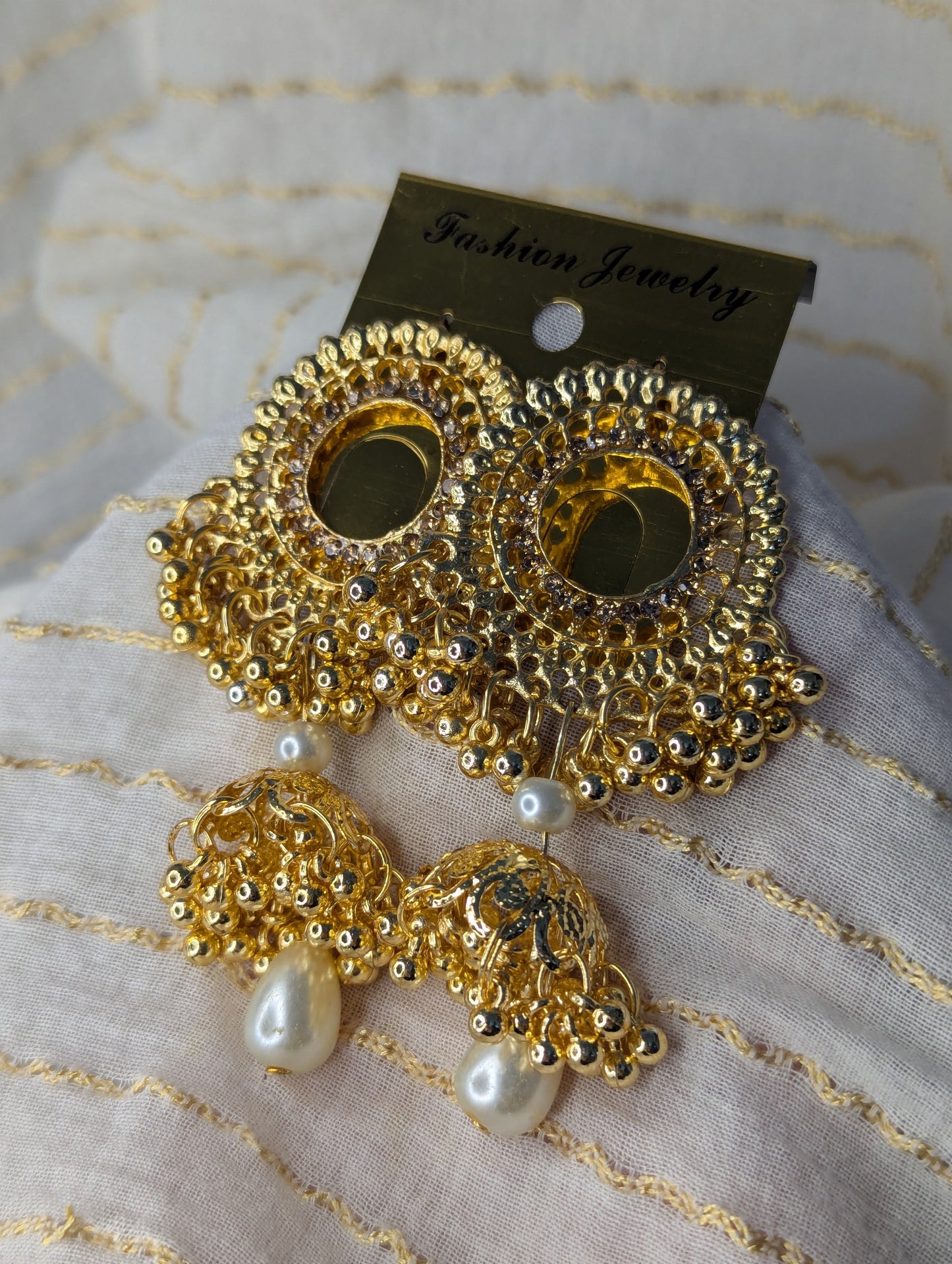 GOLDEN JHUMKA