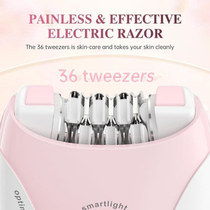 Daling DL-6032 Cordless Ladies Epilator – 36 Tweezers of Smooth Perfection