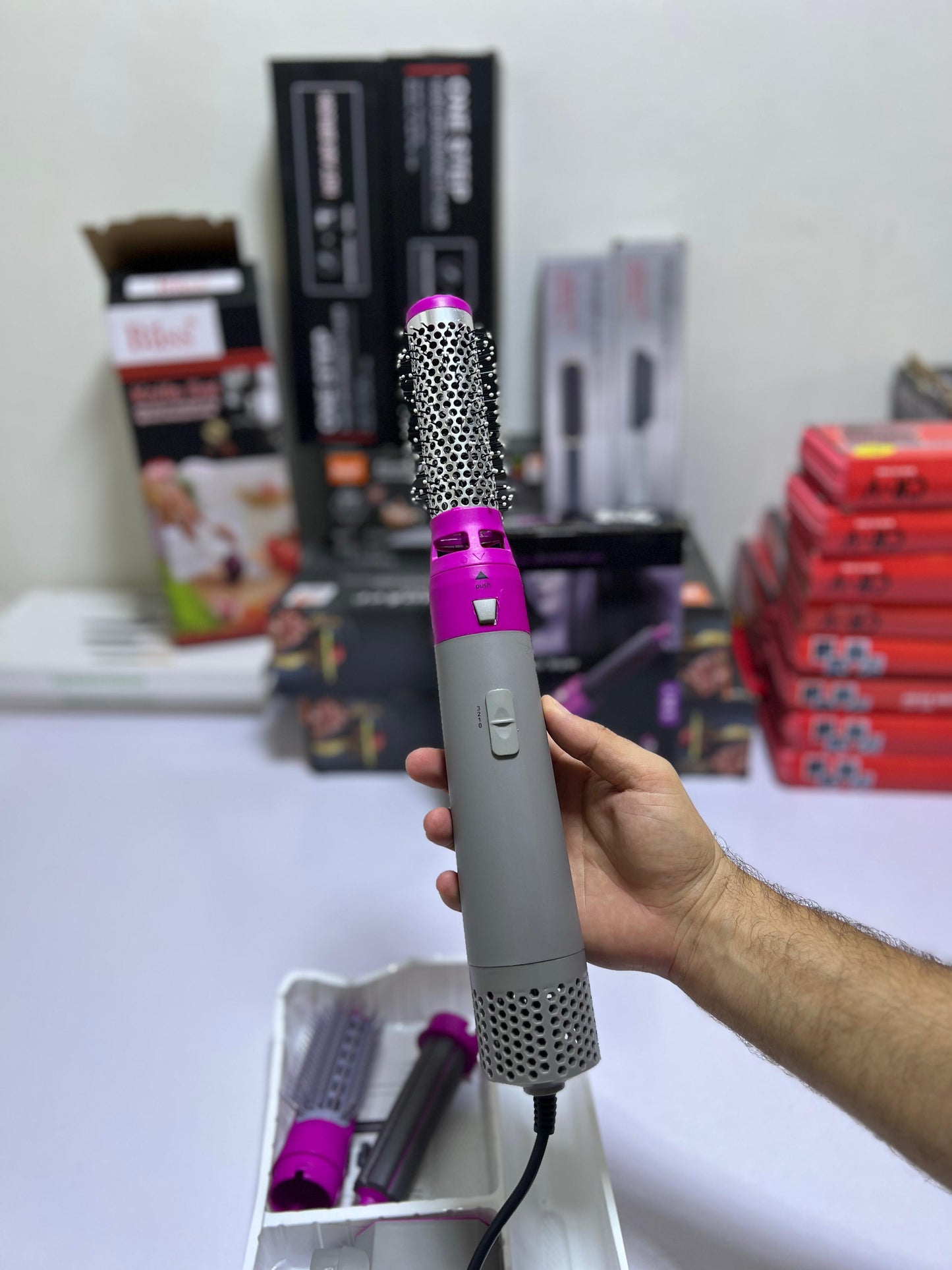 5 in 1 Electric Hair Dryer Brush – Dry, Style Shine in One Tool