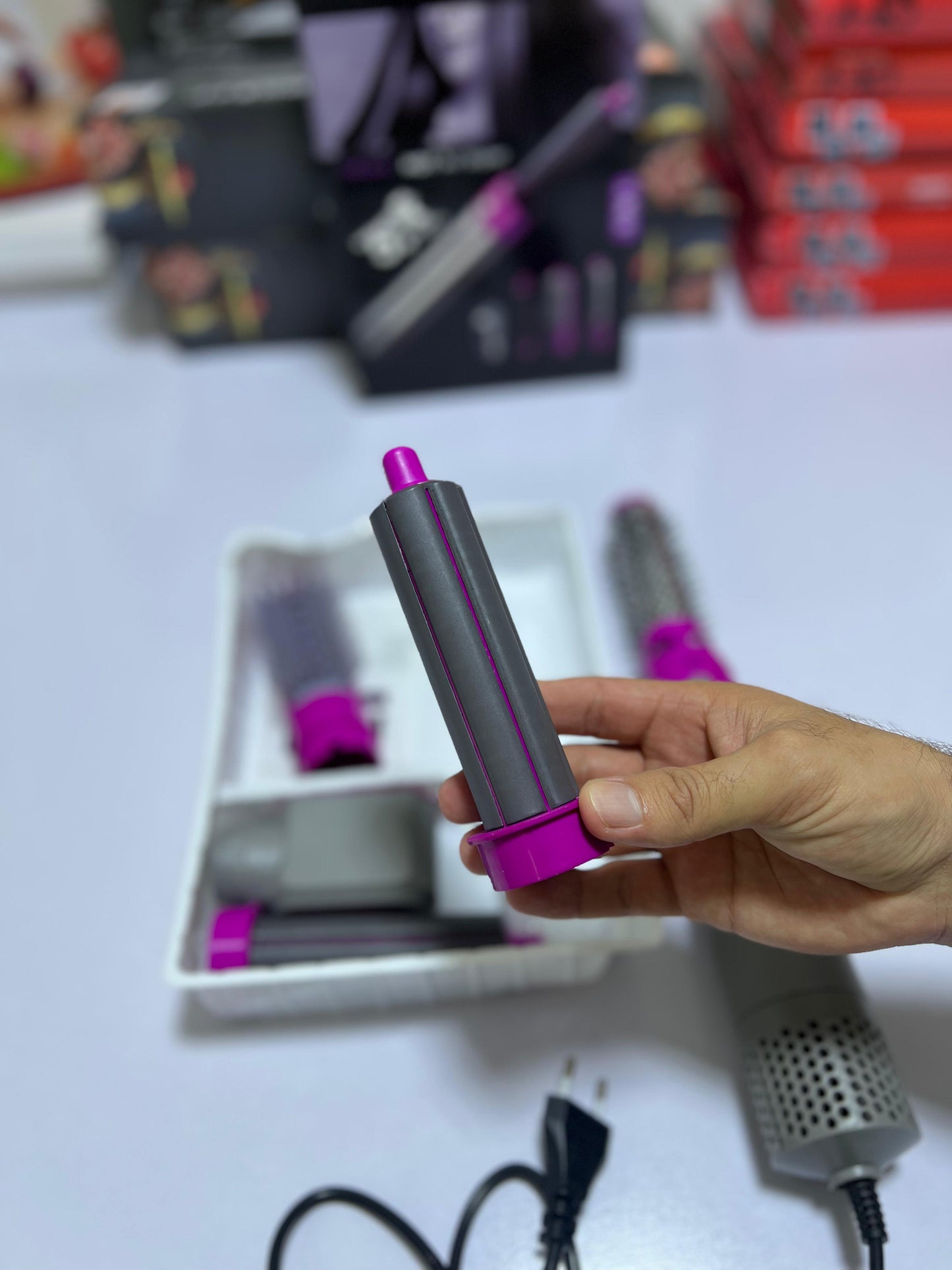 5 in 1 Electric Hair Dryer Brush – Dry, Style Shine in One Tool